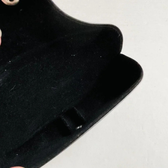 Ray Ban Eyeglasses Sunglasses Case Black Pebbled Glasses Accessory - Picture 4 of 5